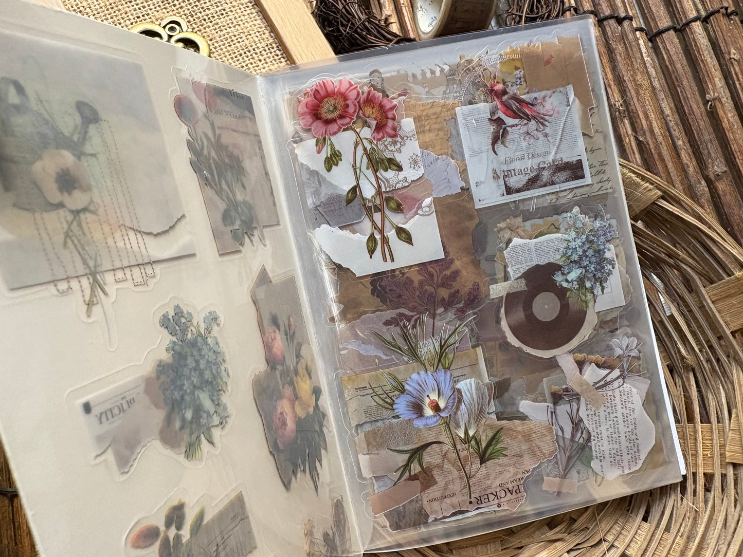 Vintage Sticker Booklet - 3