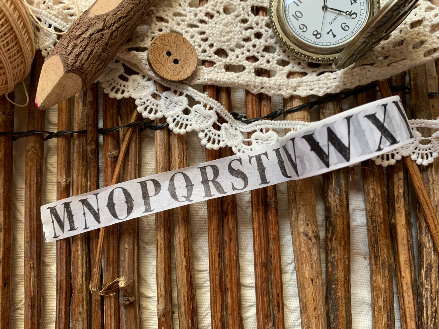 Alphabet Washi Tape