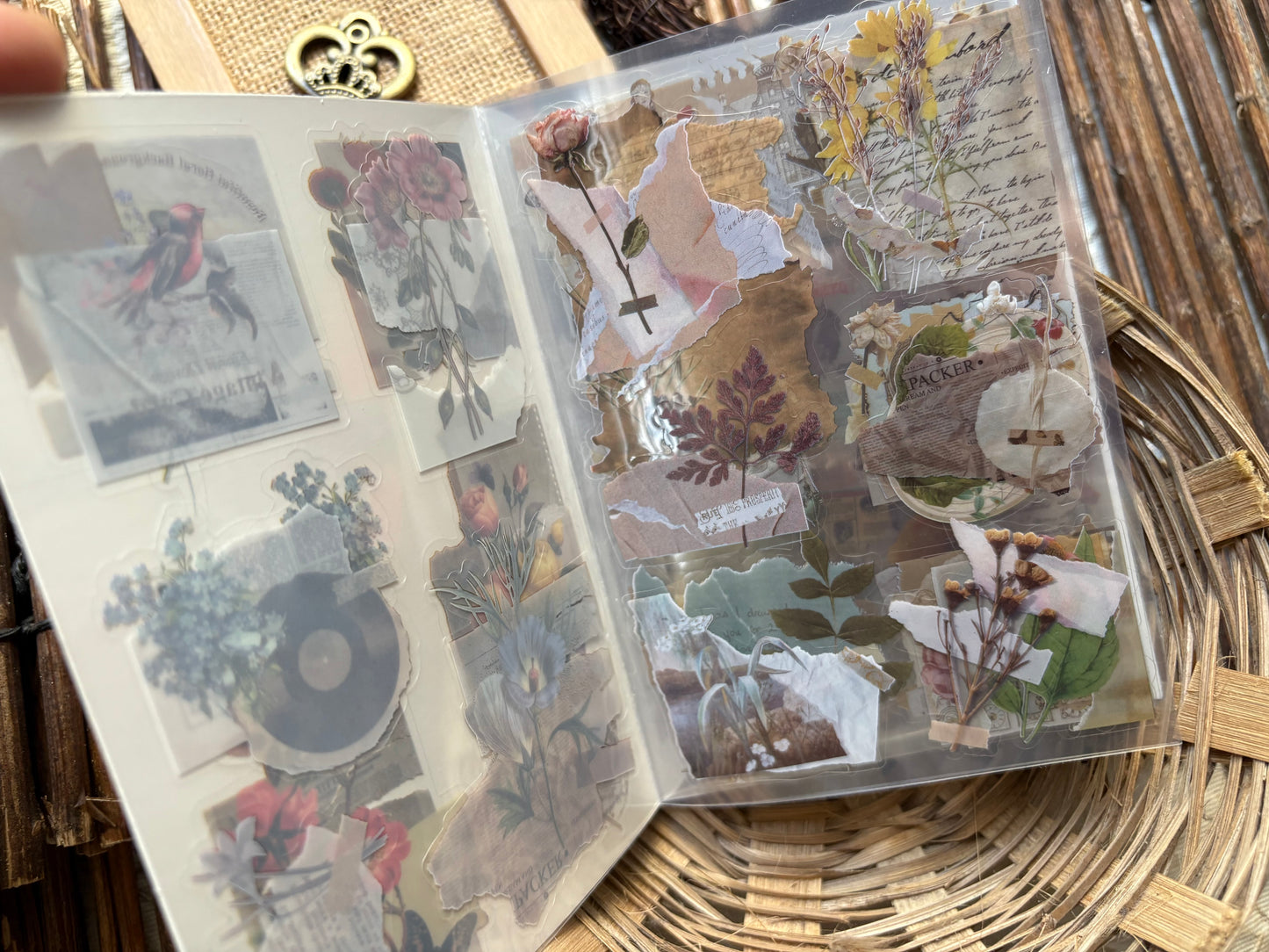 Vintage Sticker Booklet - 3