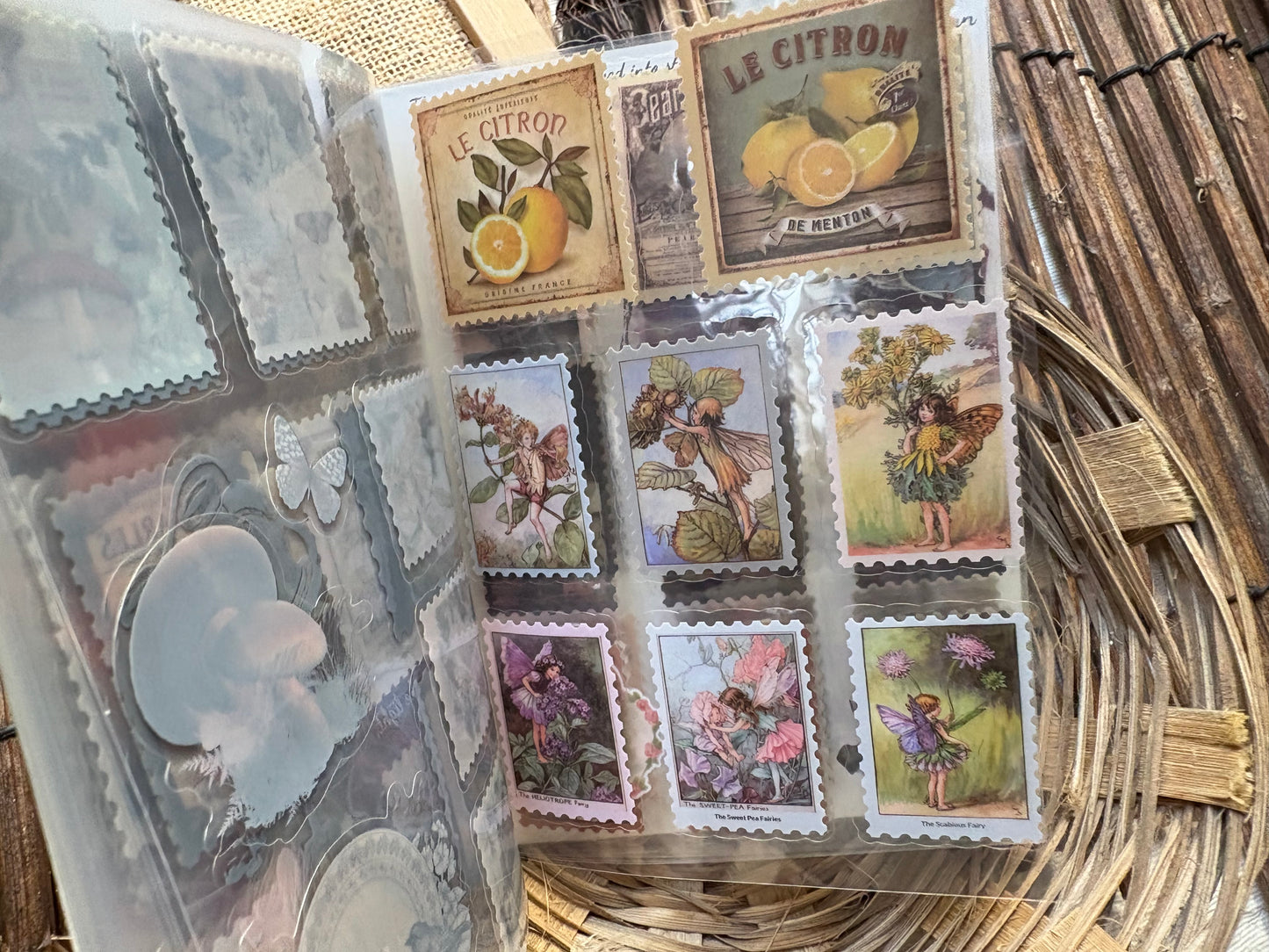 Vintage Sticker Booklet - 4