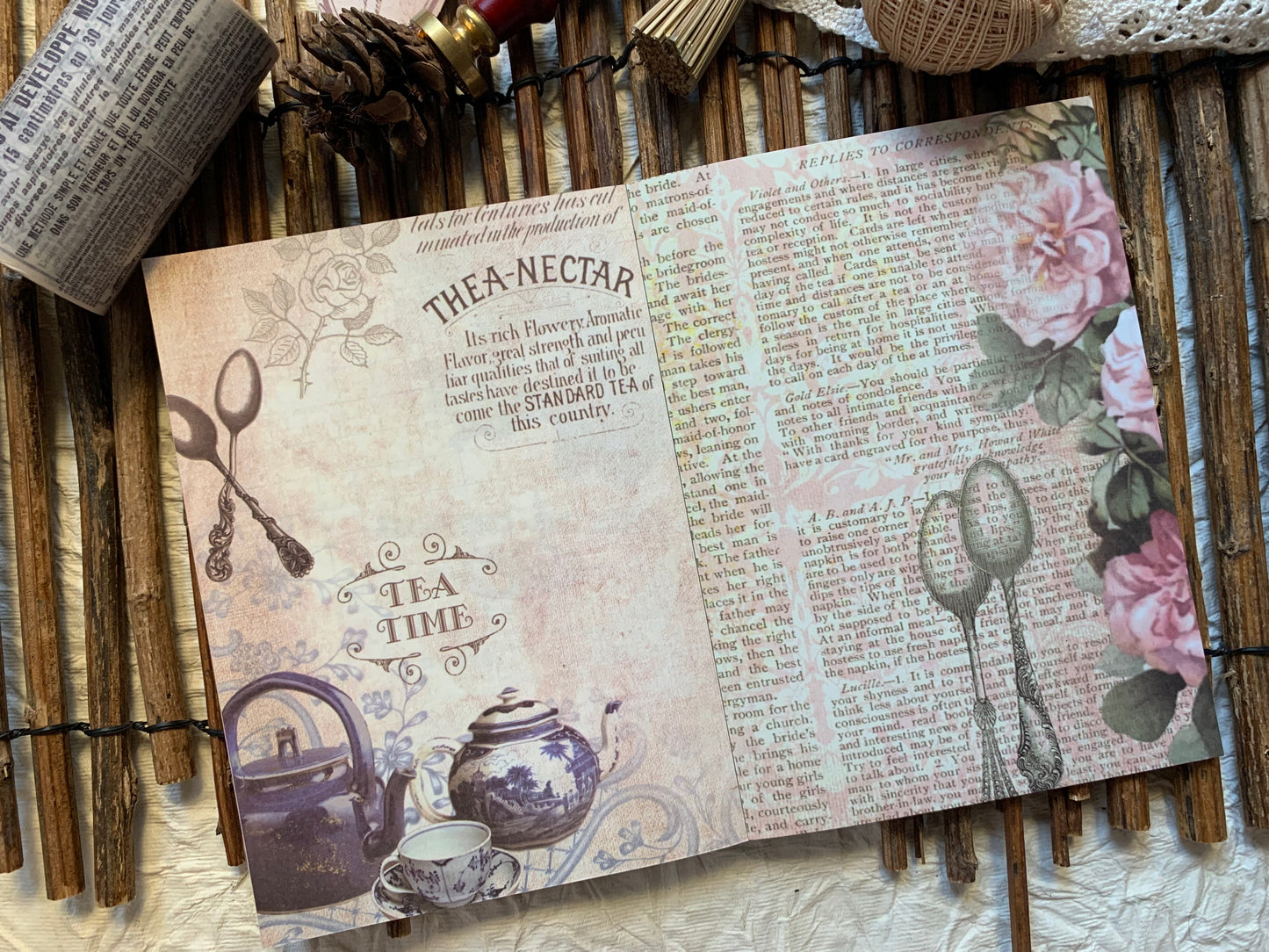 Large Vintage Booklet - Angel