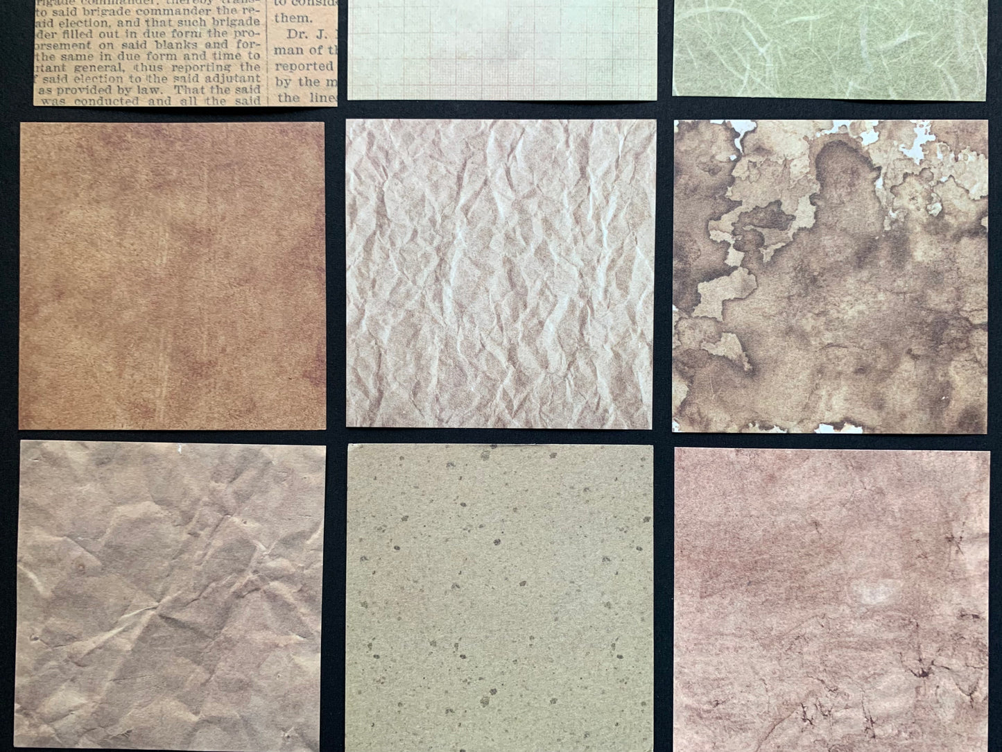 Background Textured  Paper Set