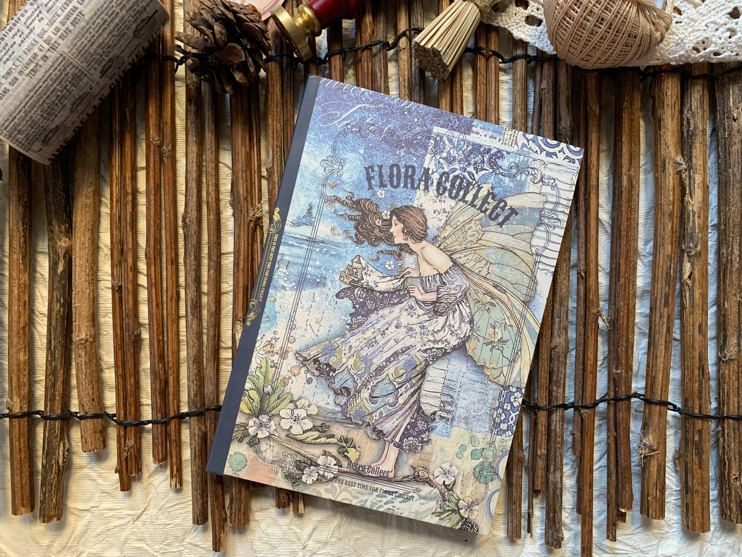 Large Vintage Booklet - Blue
