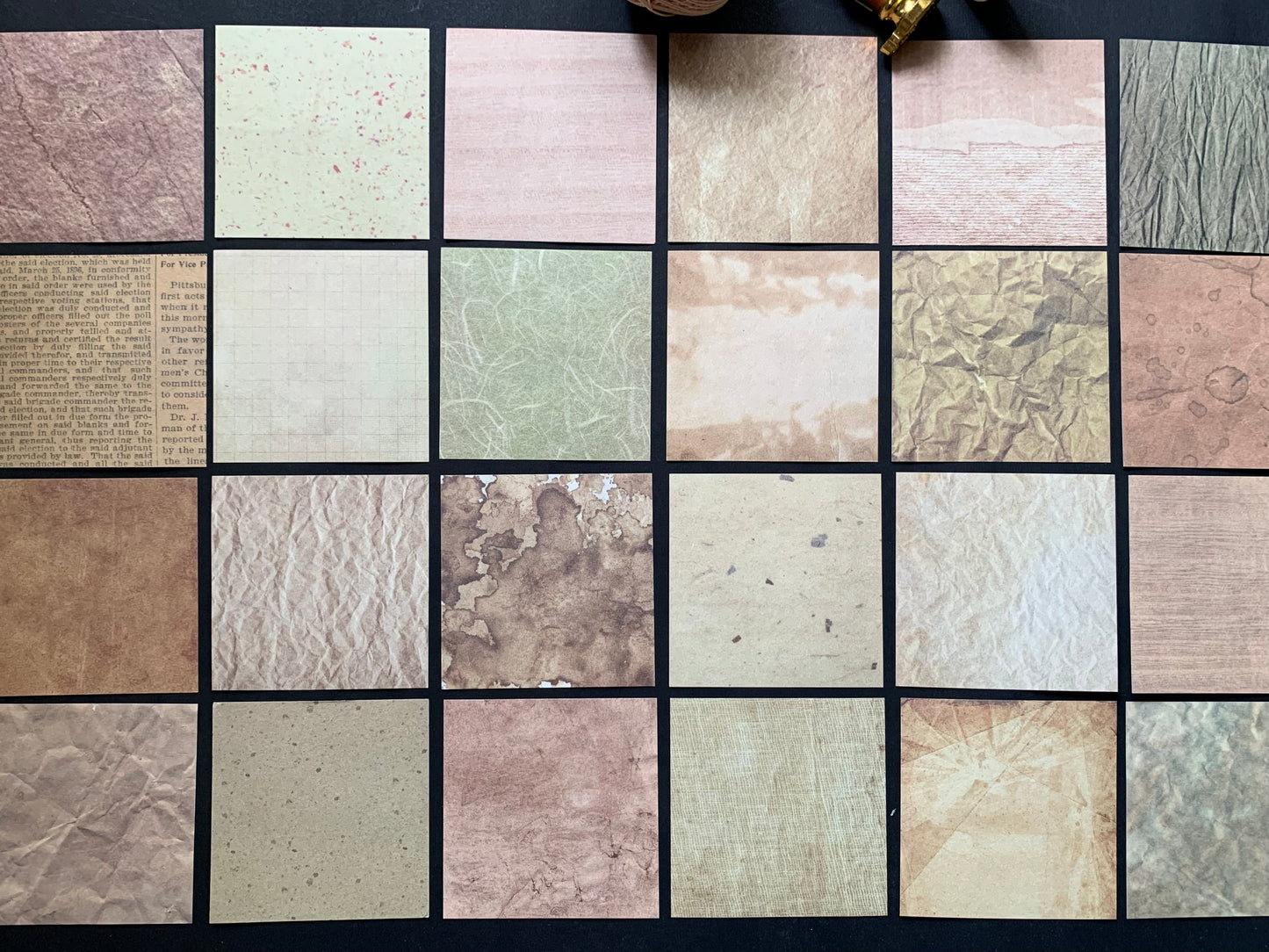 Background Textured  Paper Set