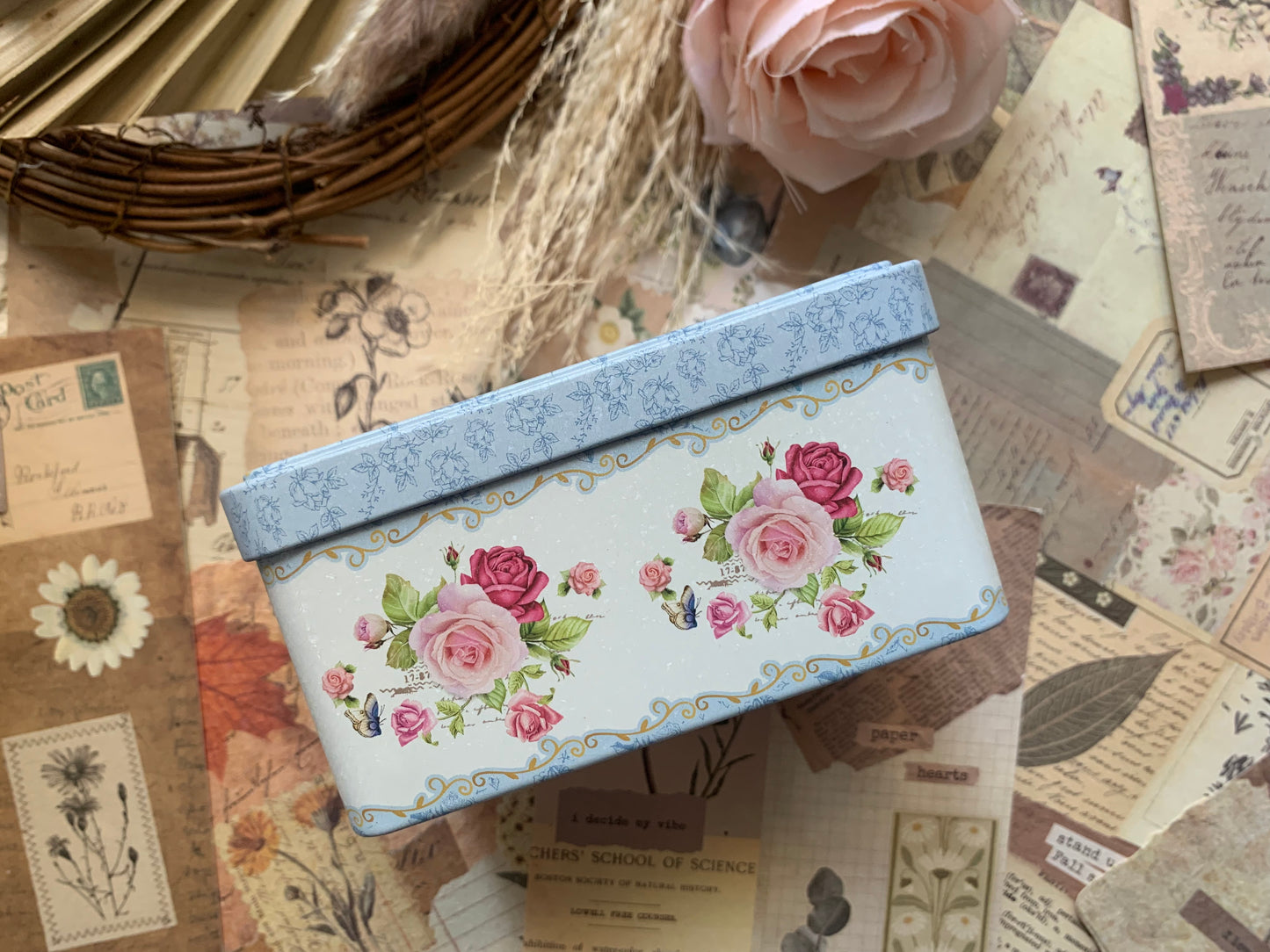 Aesthetic Storage Box - Rose