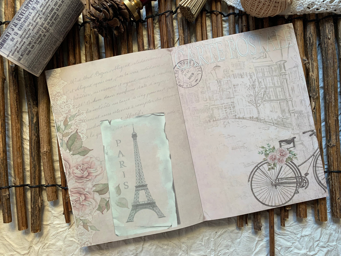 Large Vintage Booklet - Angel