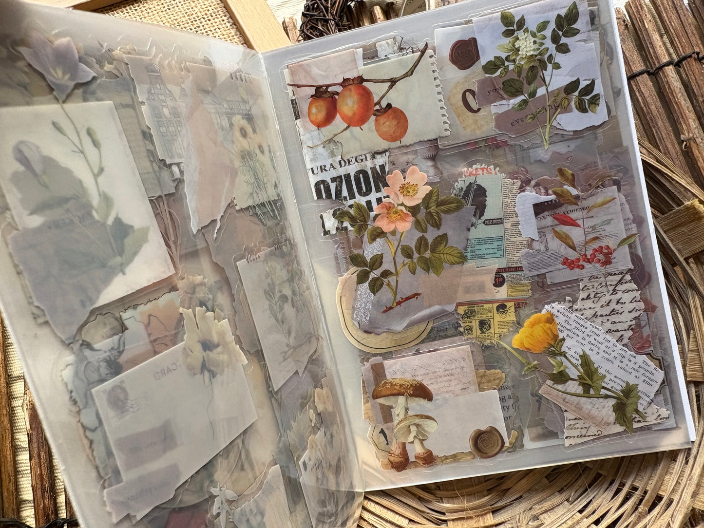 Vintage Sticker Booklet - 3