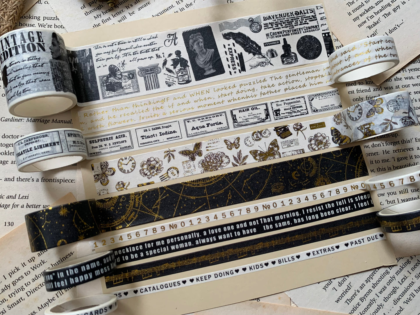 Vintage Washi Tape Box - 2
