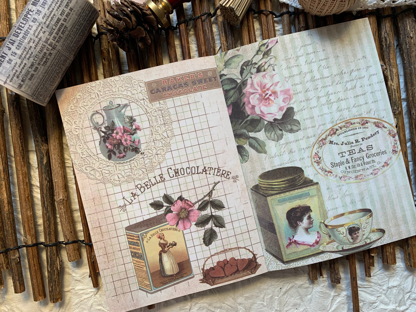 Large Vintage Booklet - Angel
