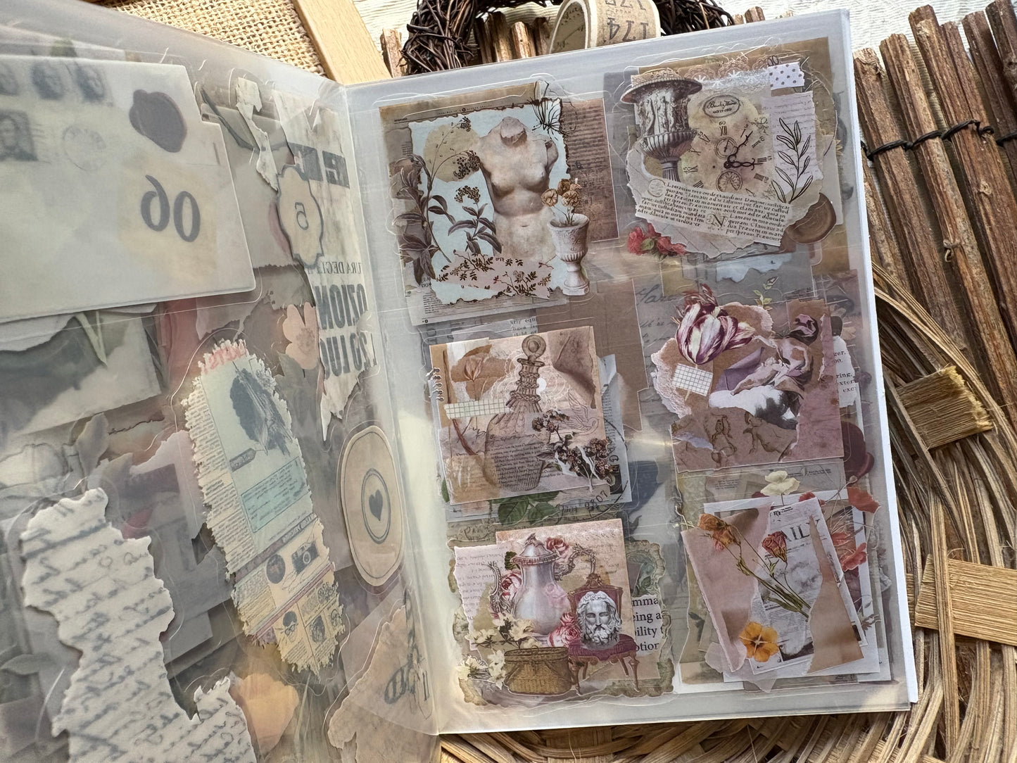 Vintage Sticker Booklet - 3