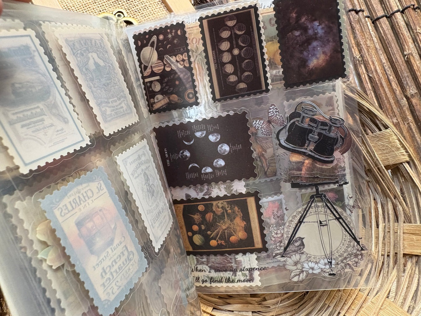 Vintage Sticker Booklet - 4
