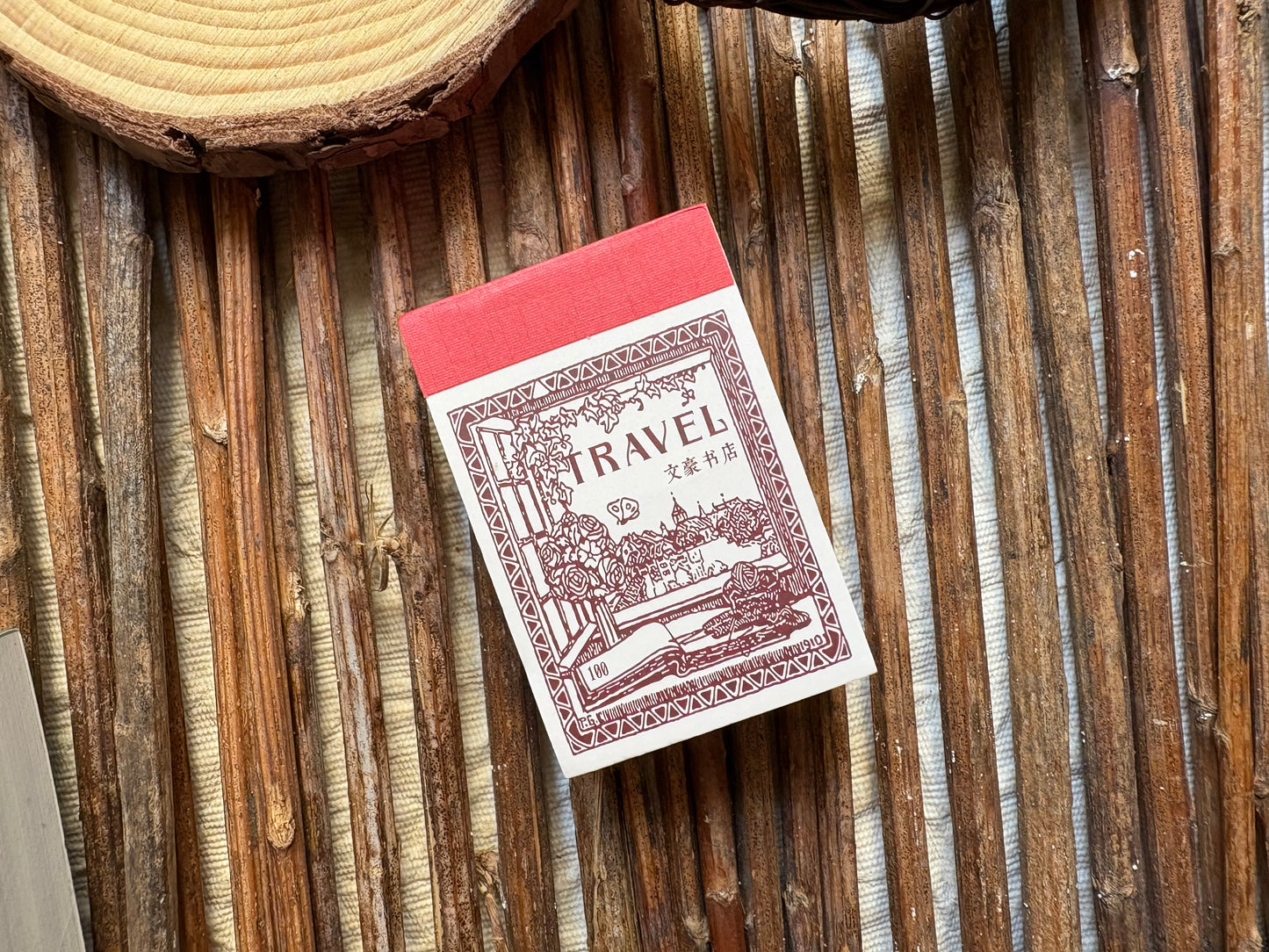 Vintage Mini Booklet - Red
