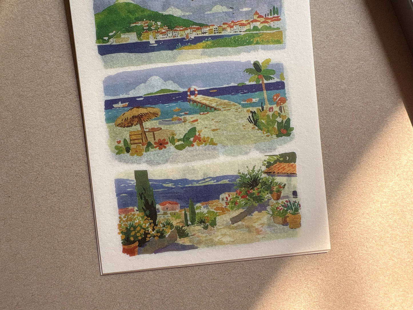 Long Travel Booklet - Ocean