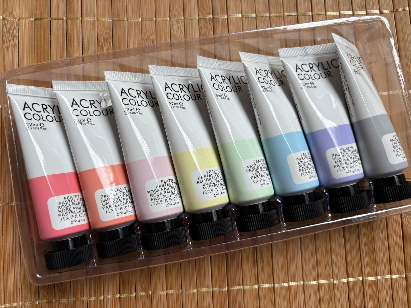 Pastel Acrylic Paints