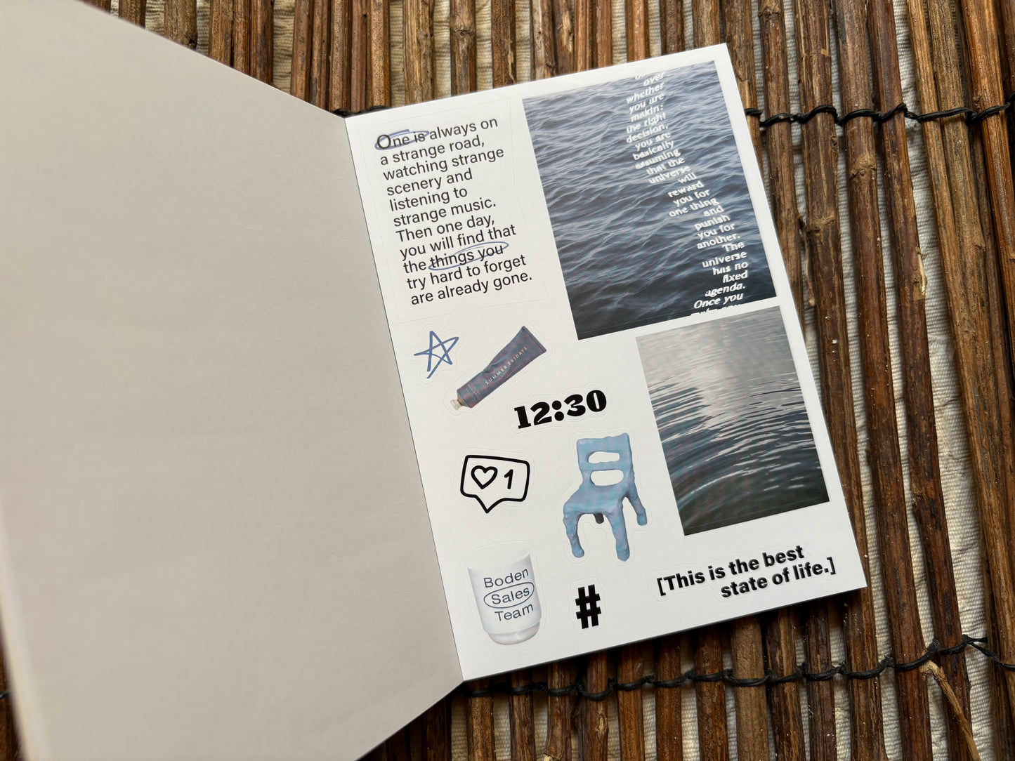 Daydream Sticker Booklet- Blue