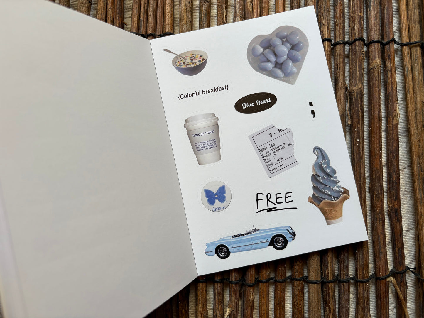 Daydream Sticker Booklet- Blue