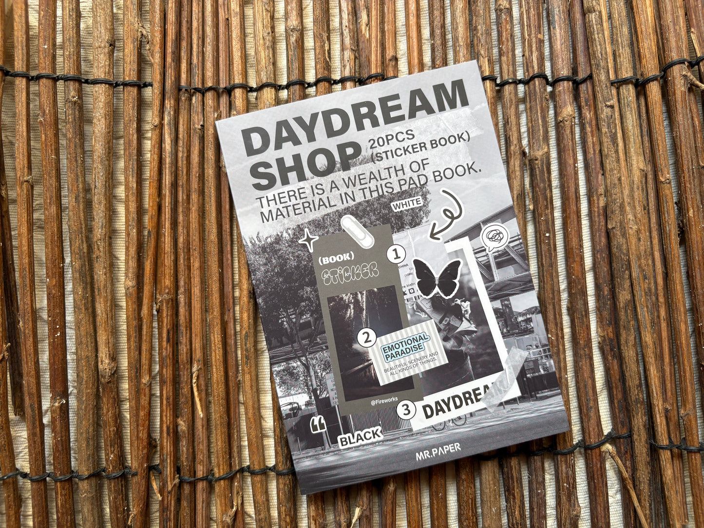 Daydream Sticker Booklet - B&W