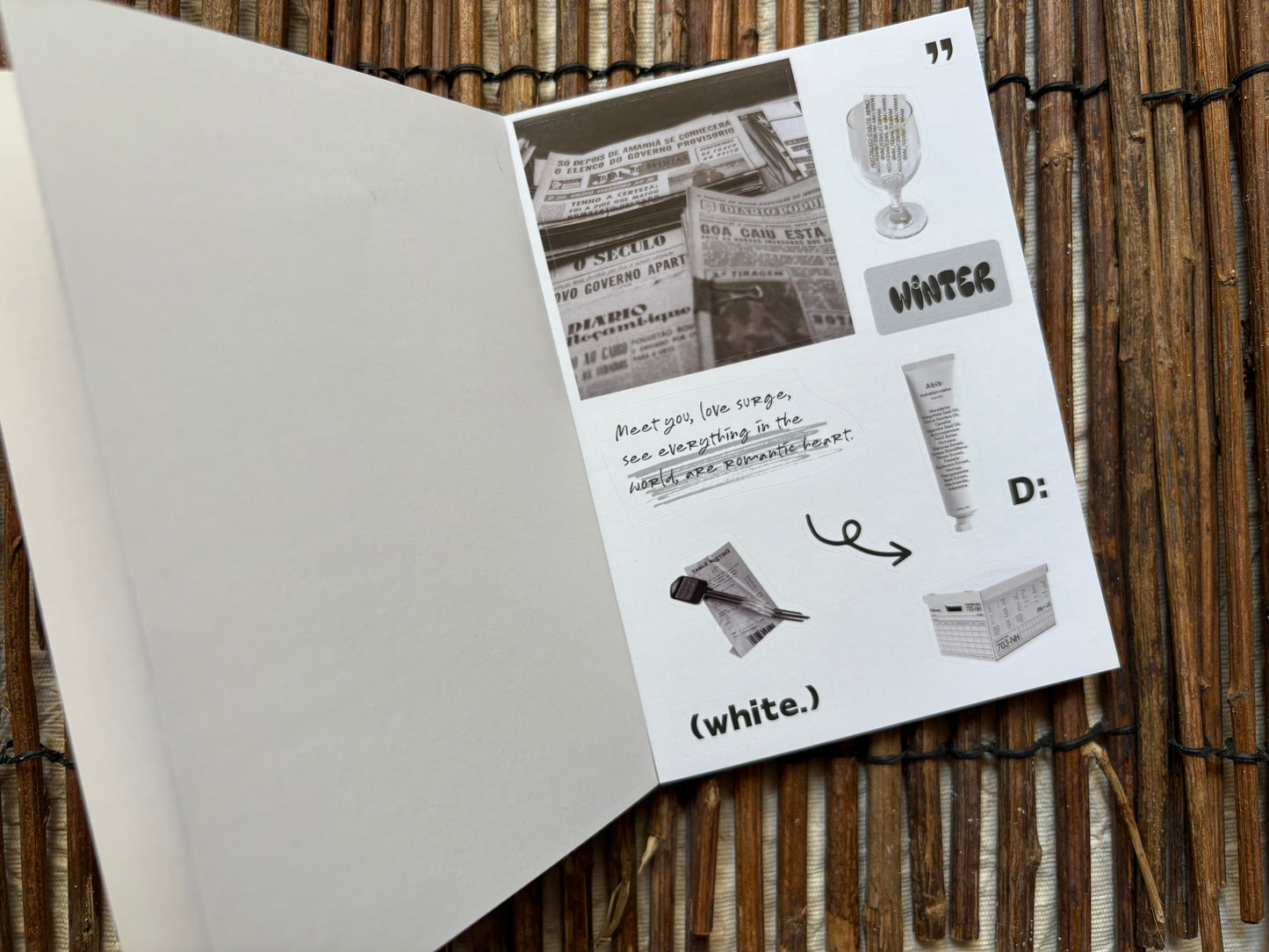 Daydream Sticker Booklet - B&W