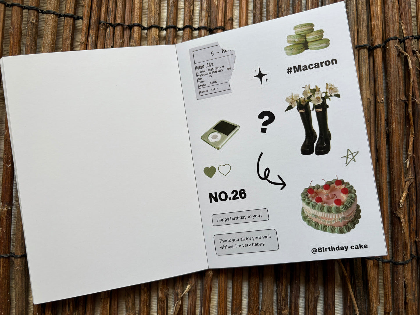 Daydream Sticker Booklet - Green
