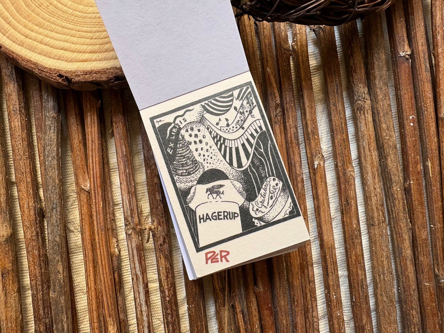 Vintage Mini Booklet - Black