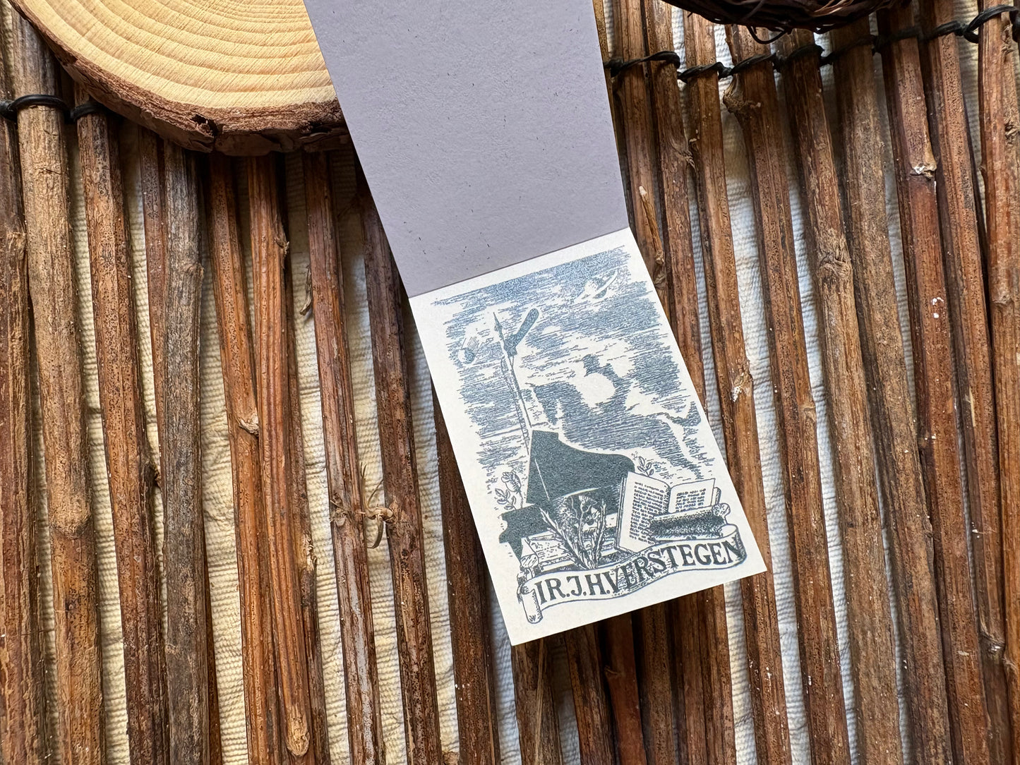 Vintage Mini Booklet - Green