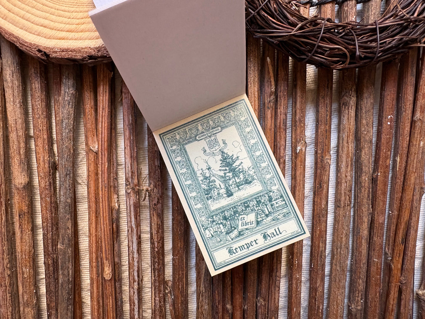 Vintage Mini Booklet - Green
