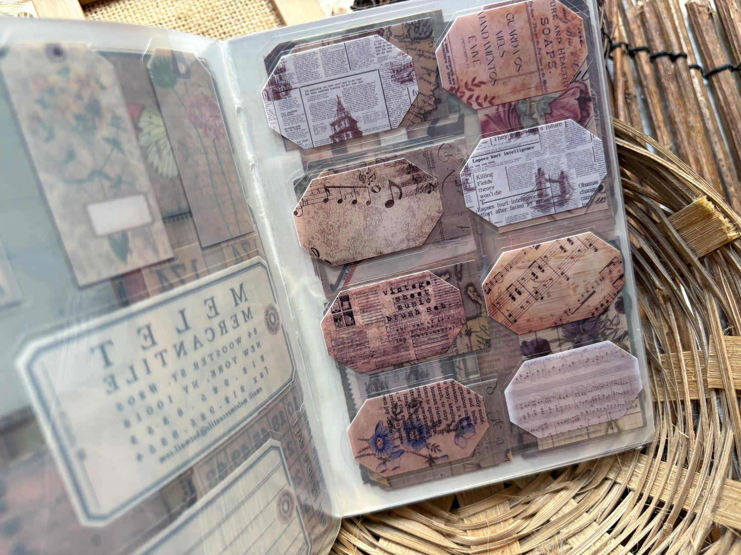 Vintage Sticker Booklet - 2