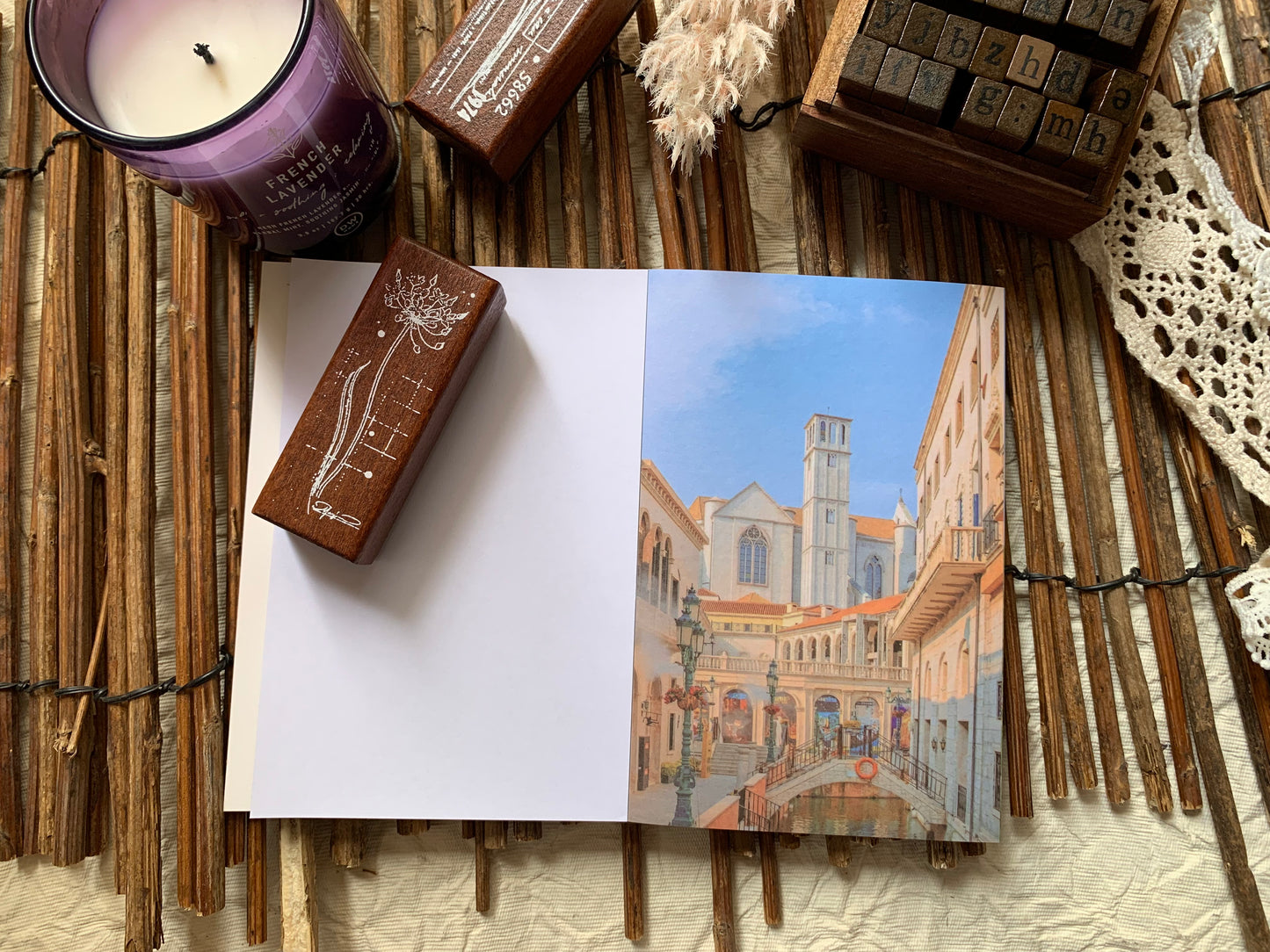 Aesthetic Sticker Booklet - Blue