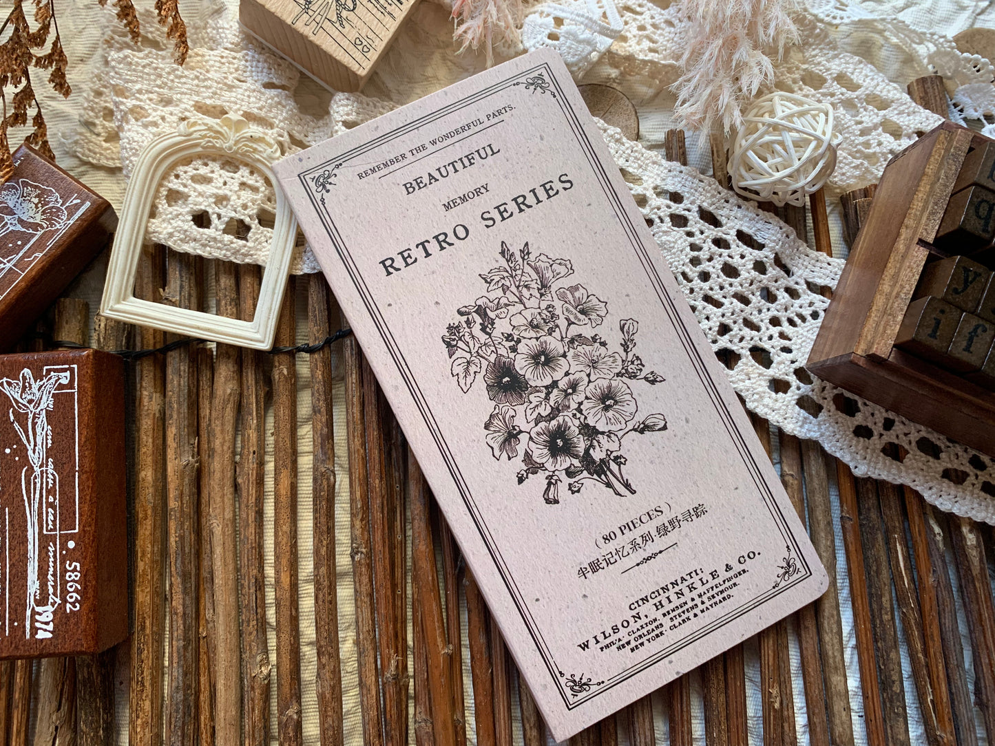 Multiple Booklet Folder - Botanical