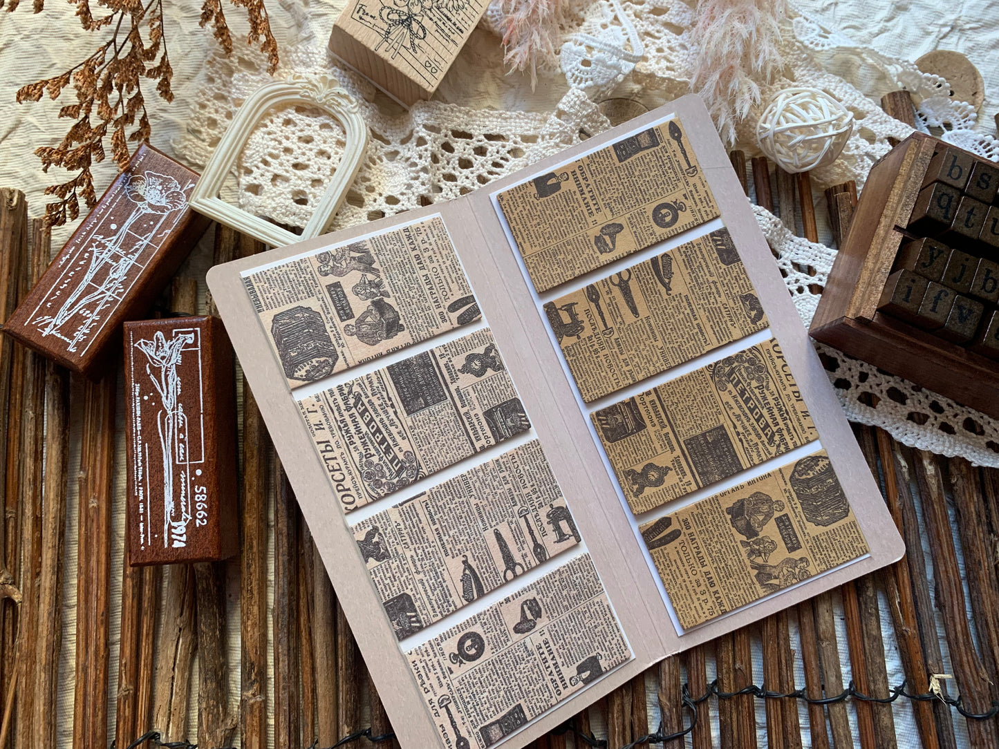 Multiple Booklet Folder - Vintage