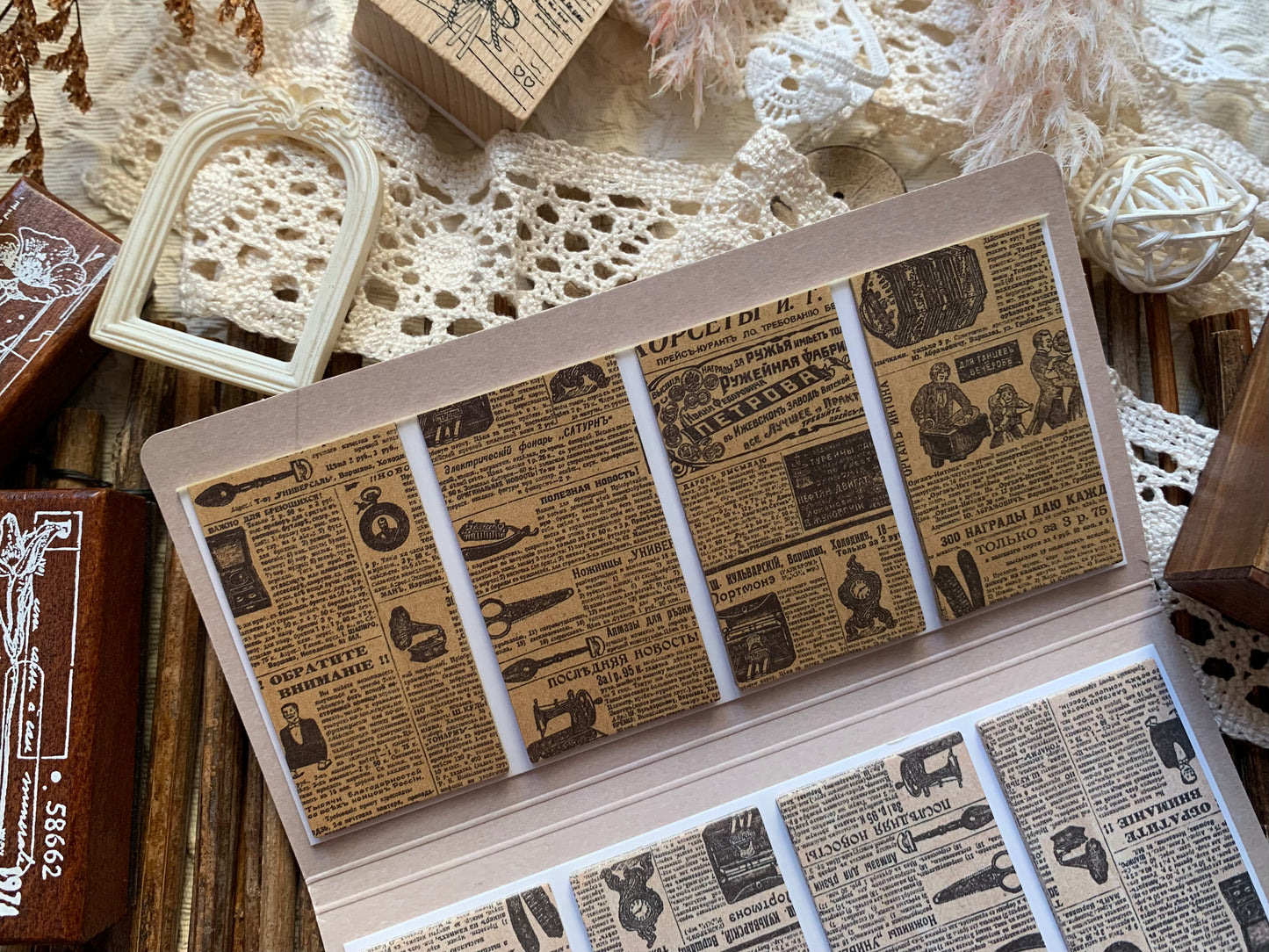 Multiple Booklet Folder - Vintage
