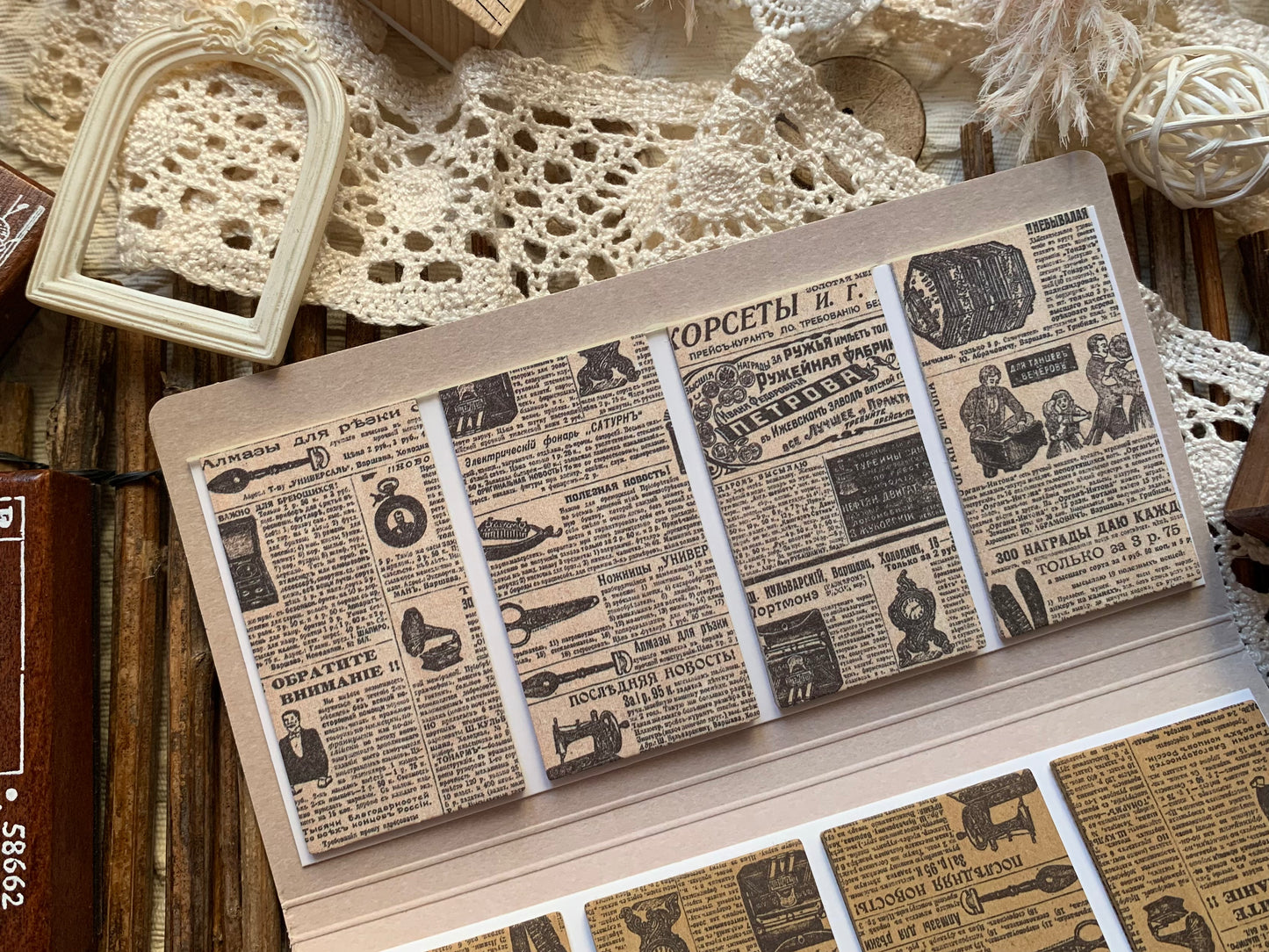 Multiple Booklet Folder - Vintage
