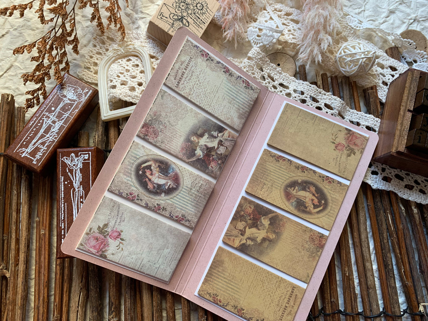 Multiple Booklets Folder - Angel