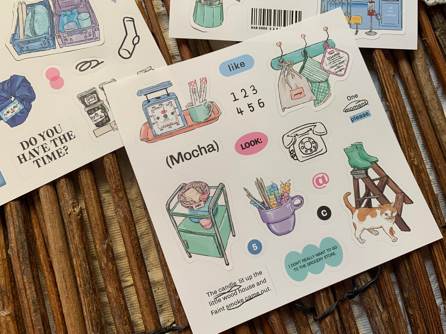 Cute Sticker Set - Errands