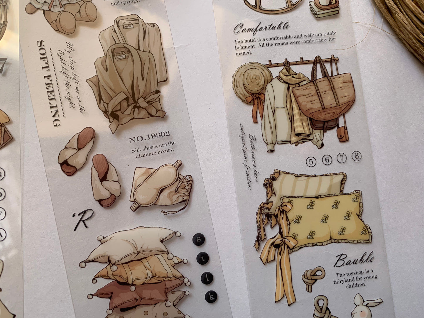 Long Sticker Set - Autumn