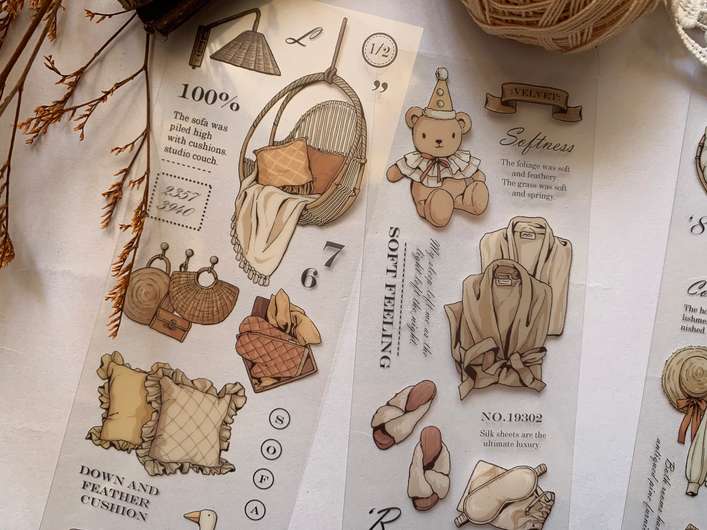 Long Sticker Set - Autumn