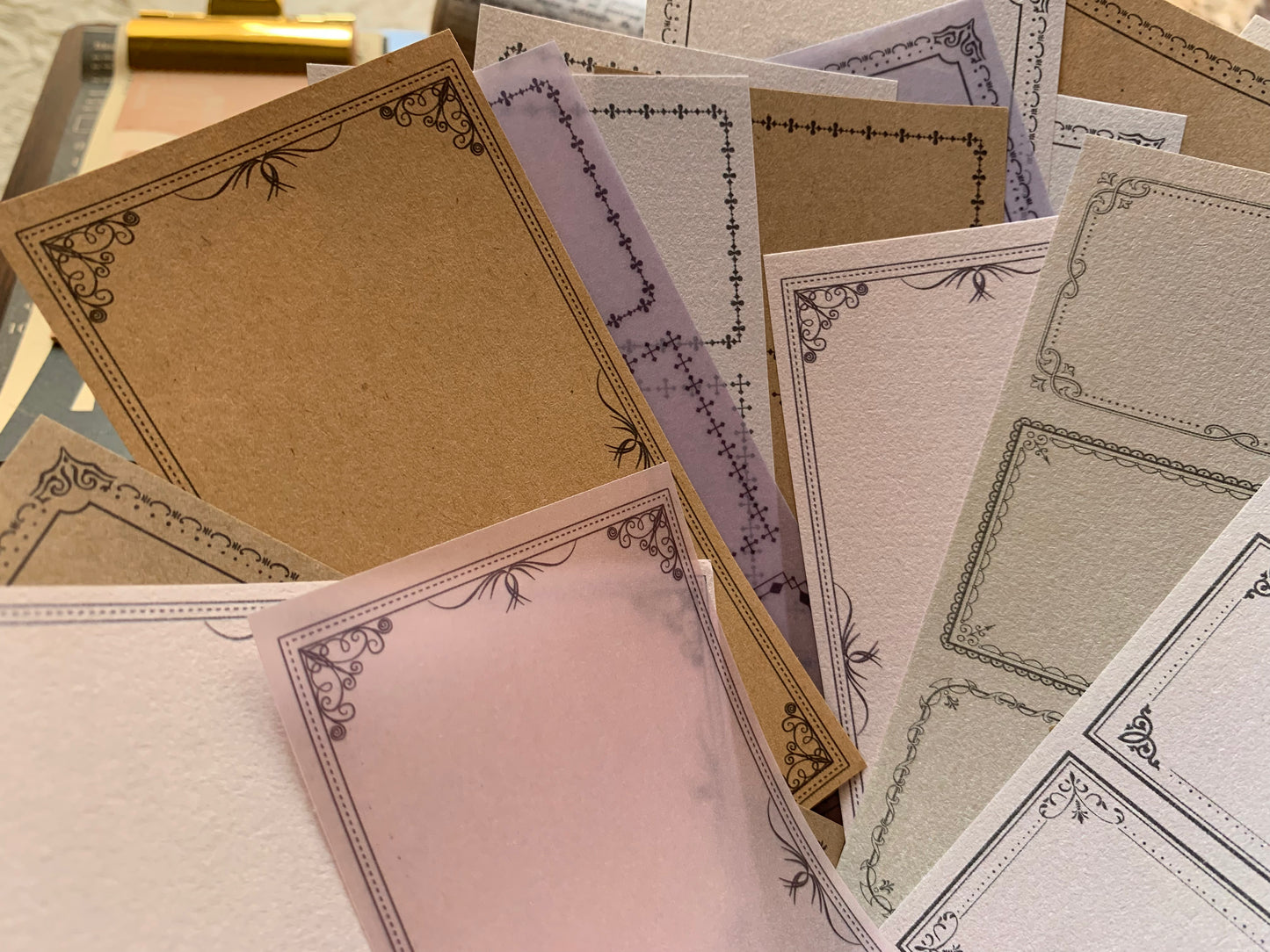 Vellum + Kraft Paper Set - Design
