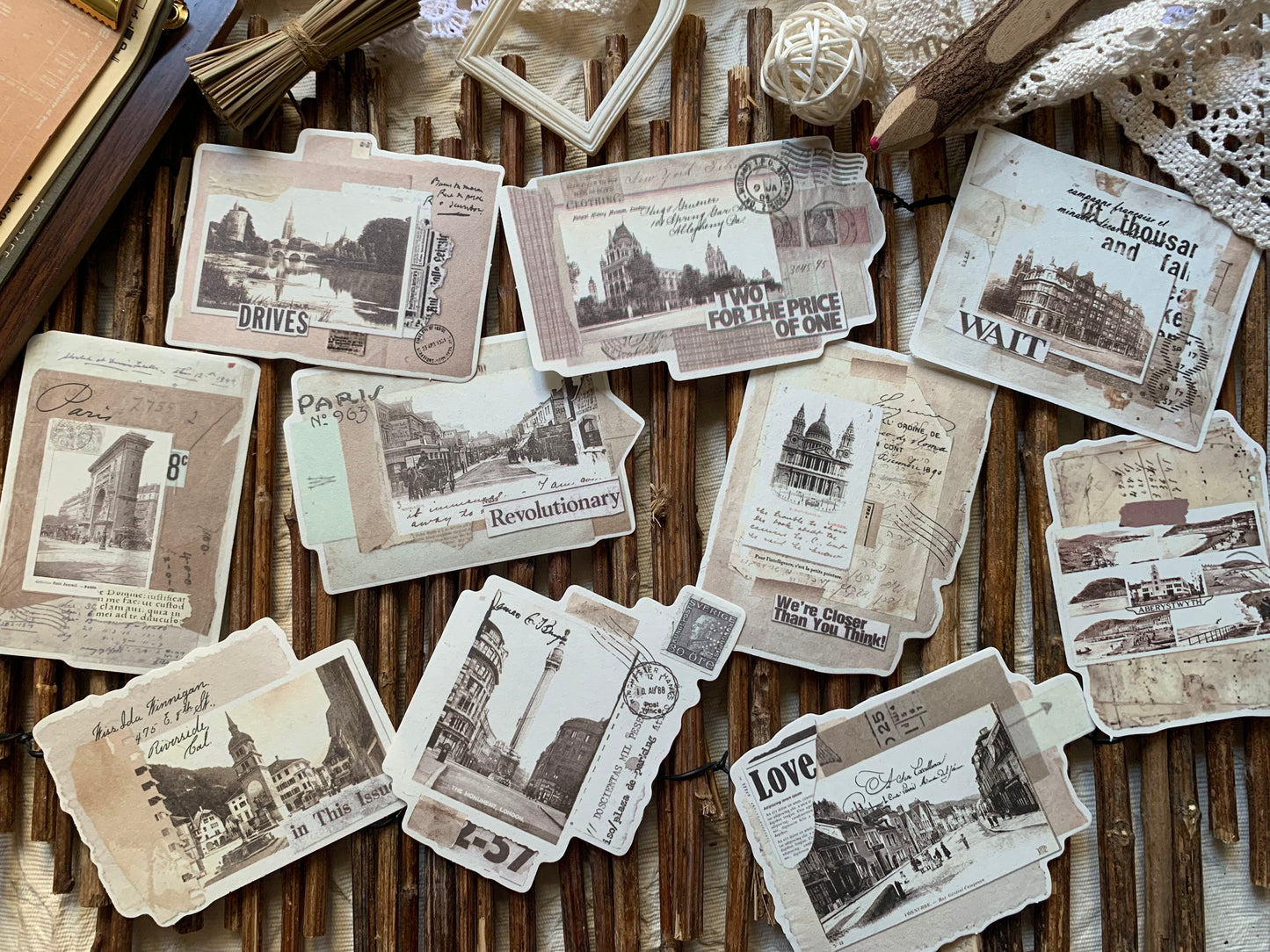 Travel Themed Paper Set