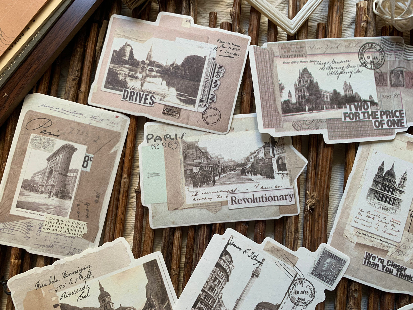 Travel Themed Paper Set