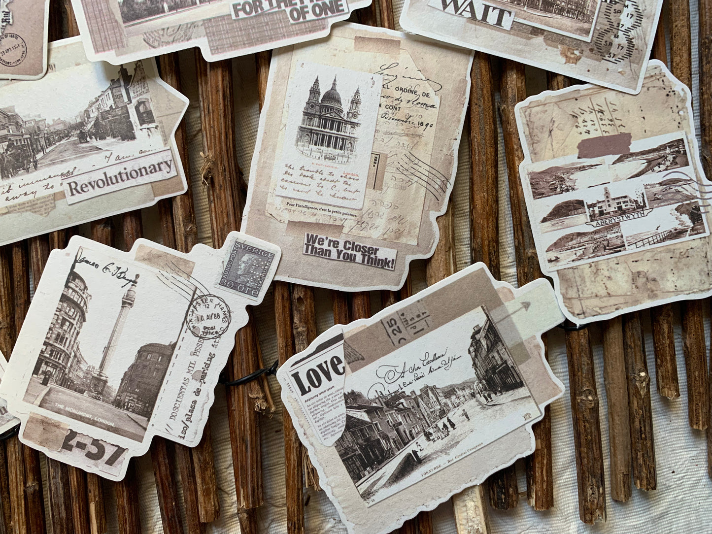 Travel Themed Paper Set