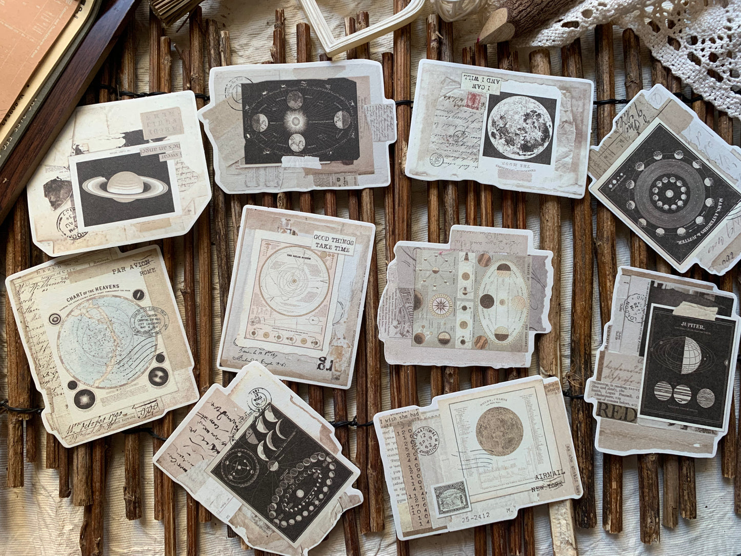 Cosmic Themed Paper Set