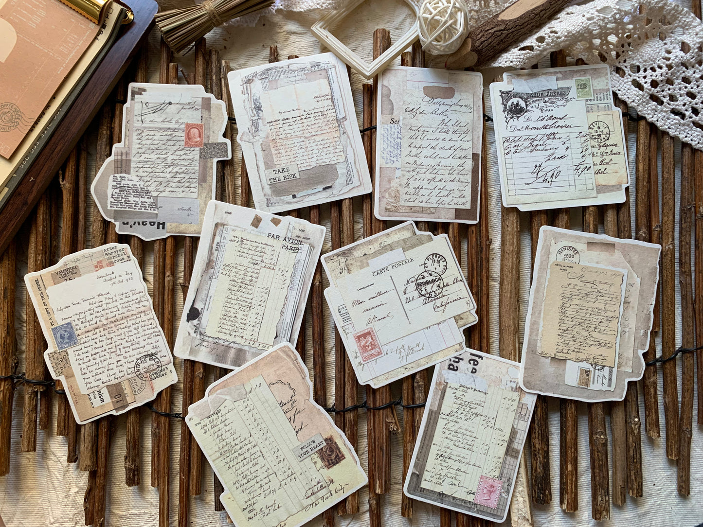 Vintage Themed Paper Set