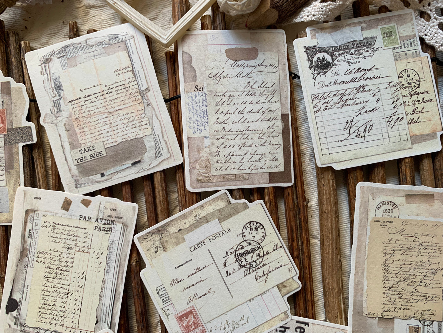 Vintage Themed Paper Set