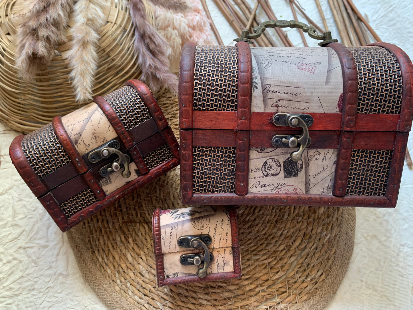 Vintage Storage Box of 3