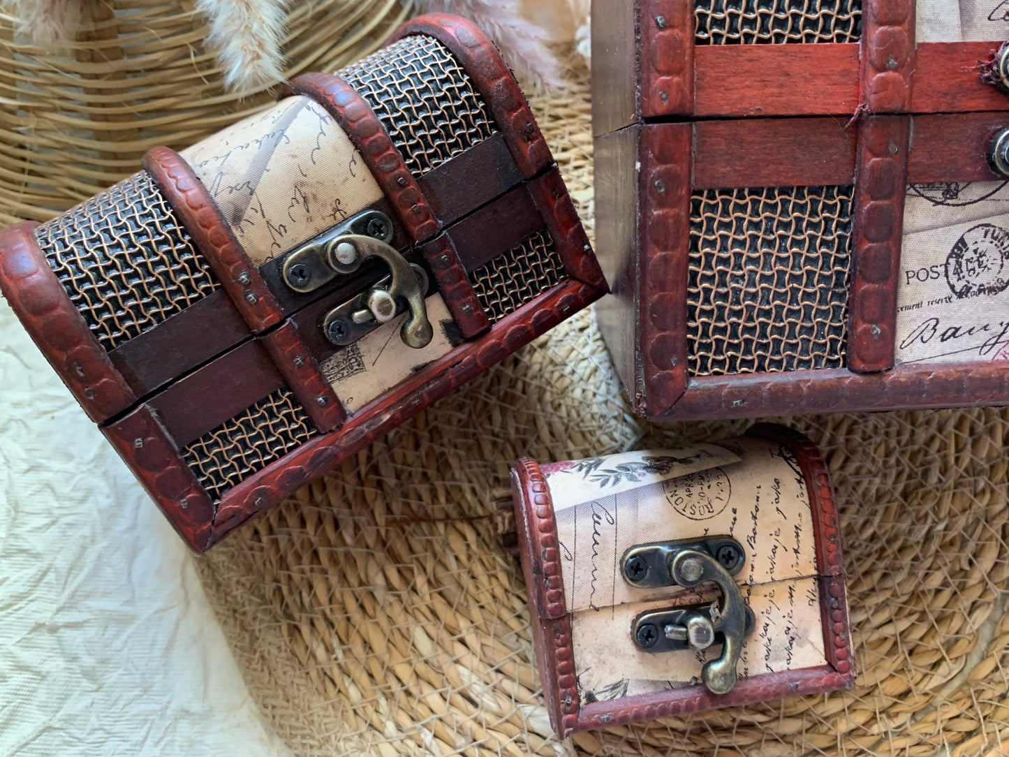 Vintage Storage Box of 3