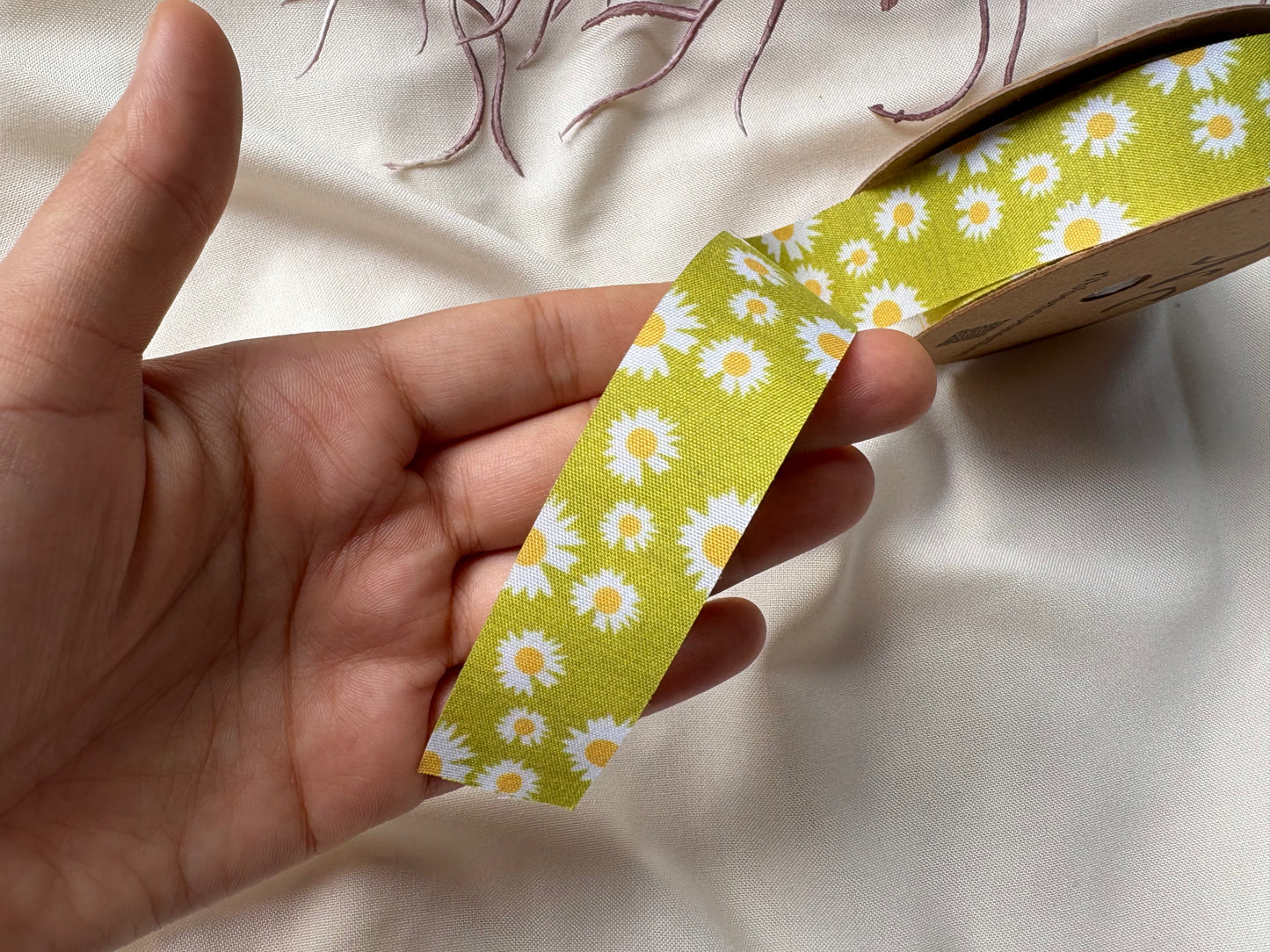 Daisies Lace - Green