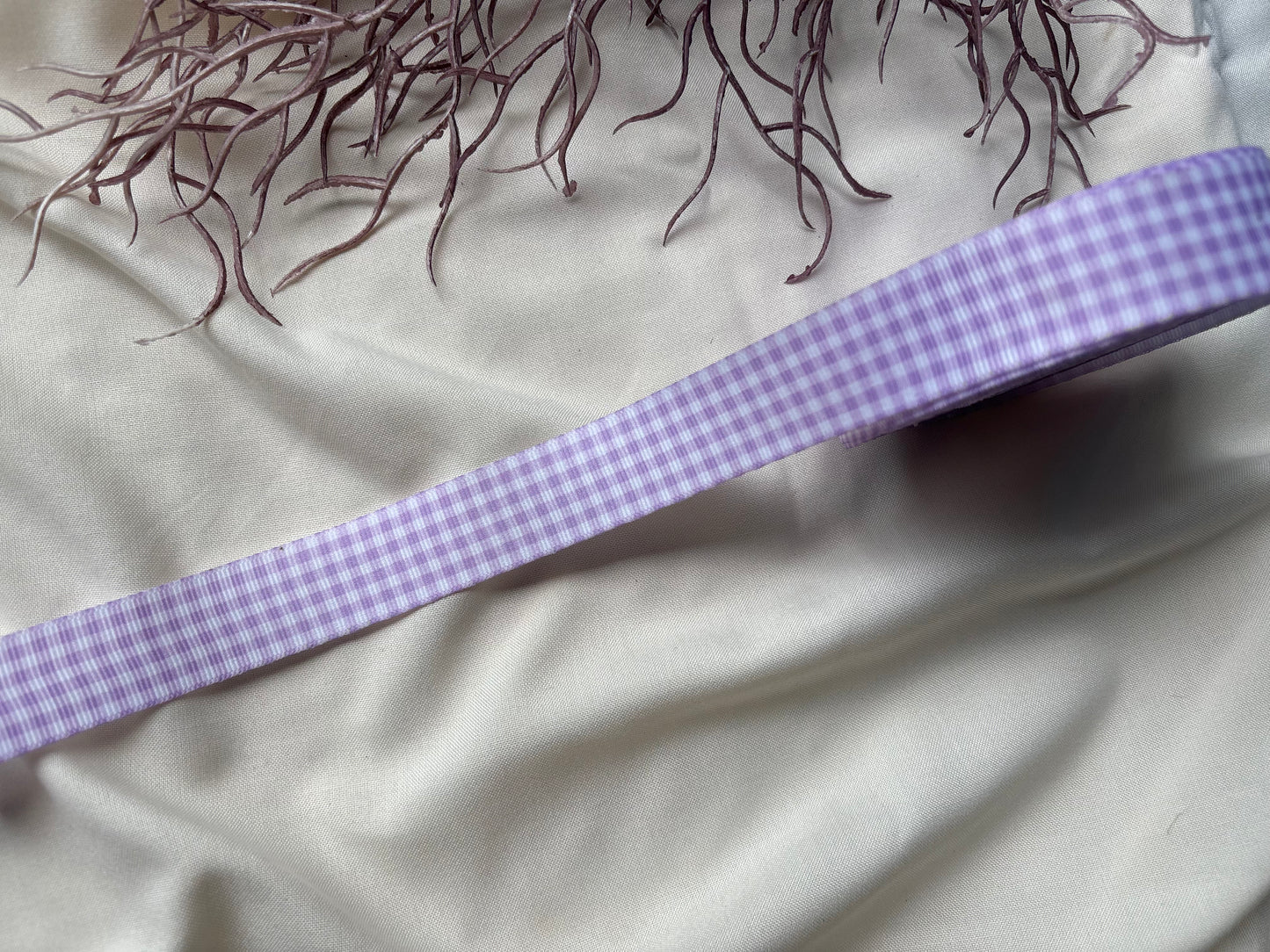 Pretty Gingham Lace - Purple