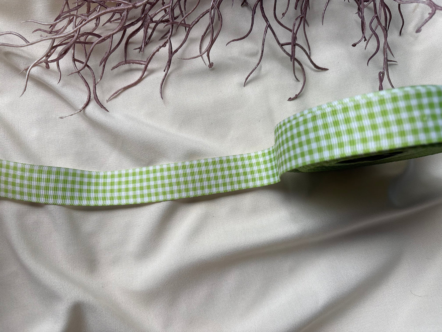Pretty Gingham Lace - Green