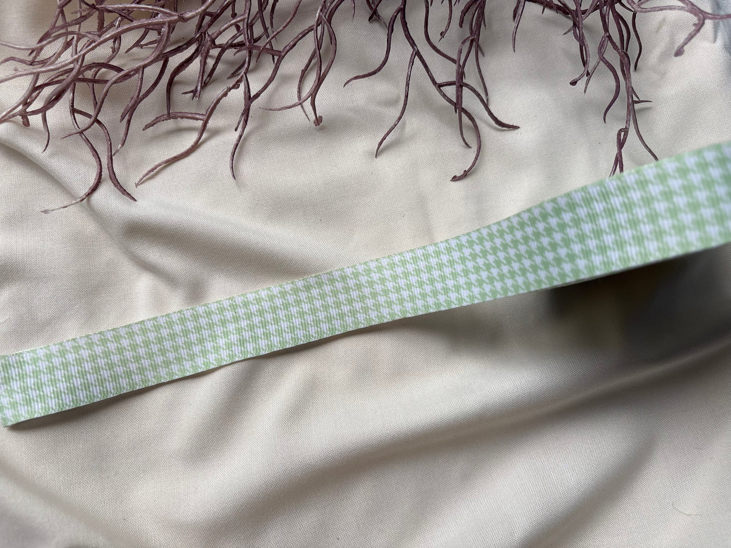 Wavy Gingham Lace - Green