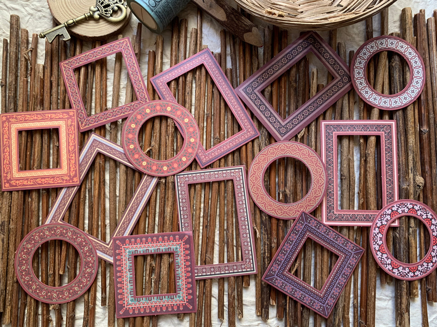 Designed Frame Set - Red